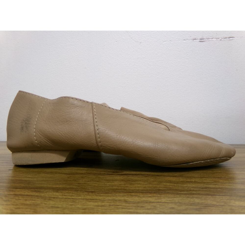 Dance Jazz Shoes Dancing Fair Little Kid 1.5M Top Elastic Leather Slip On